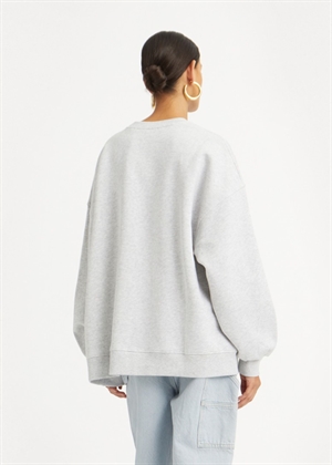 Heavy crewneck sweat Light Grey Melange ROTATE 